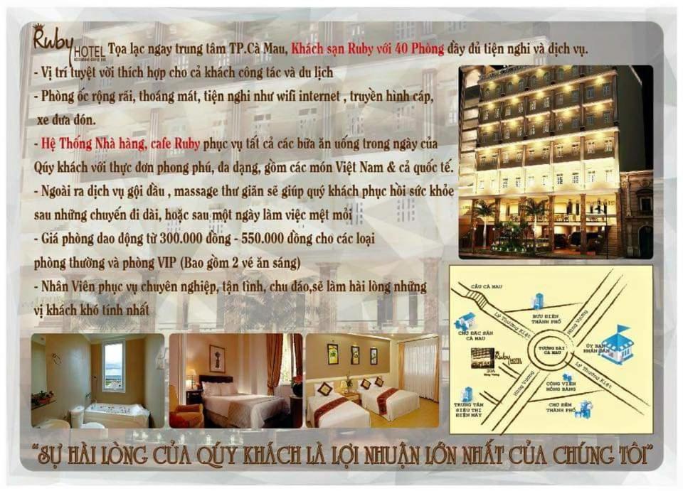 Hotel Ruby Cà Mau Exteriér fotografie